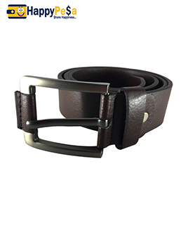 Classic Brown Leather Belt 